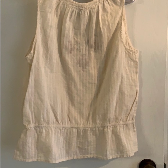 Sonoma Cream Color Embroidered Top - Picture 5 of 5